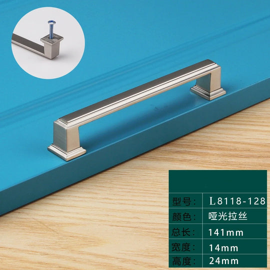 Light Luxury Bronze Cabinet Handles – Modern Drawer Pulls
