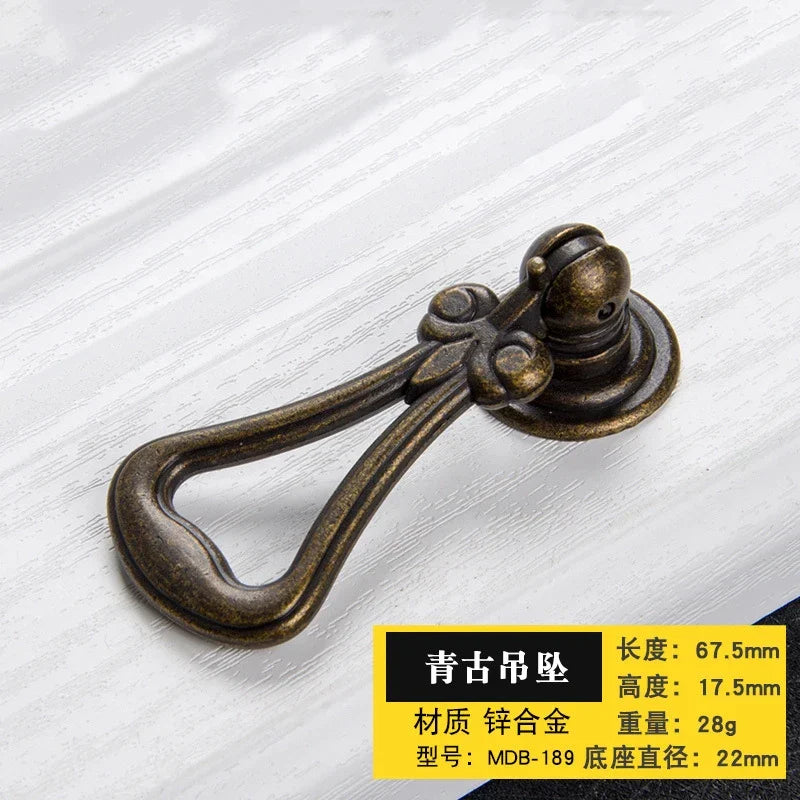 Antique Bronze Cabinet Handles – Retro Vintage Drawer Pulls