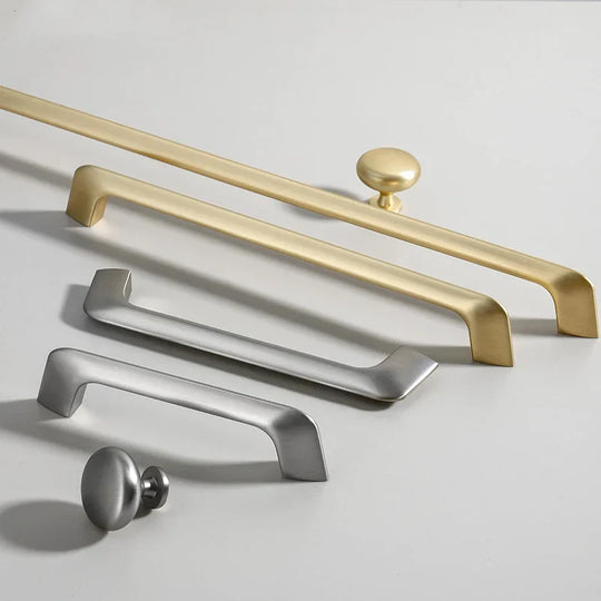 Modern Zinc Alloy Cabinet Handles – Kitchen Drawer Knobs