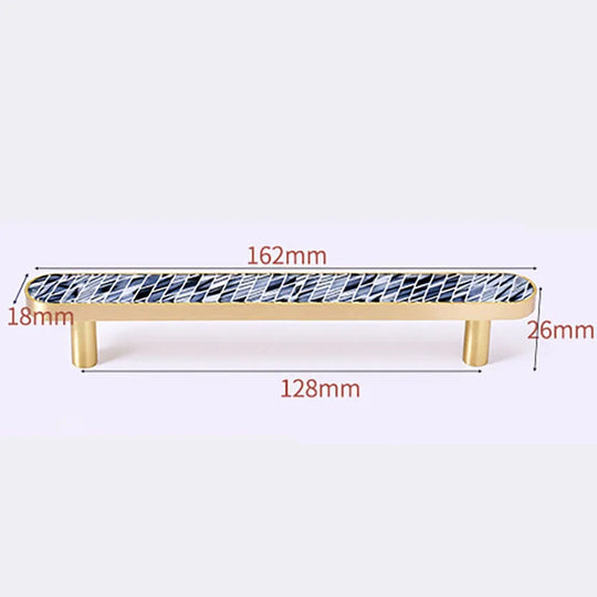 Brass and Acrylic Cabinet Handles – Colorful European Pulls for Wardrobes and Furniture