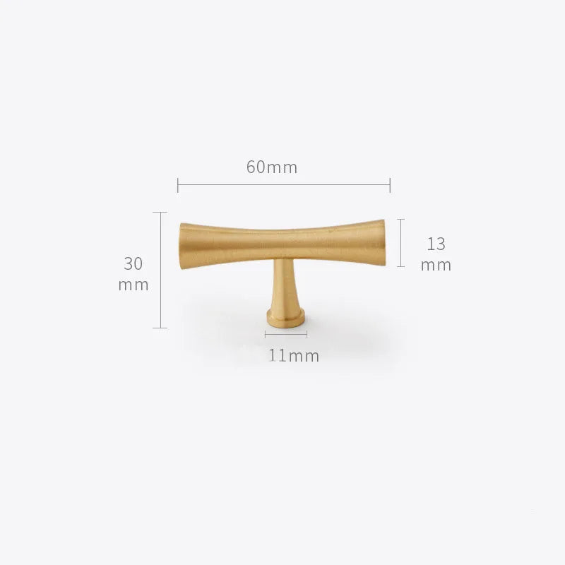 Gold Brass Dresser Handles – Modern Pulls and Knobs for Cabinets and Furniture
