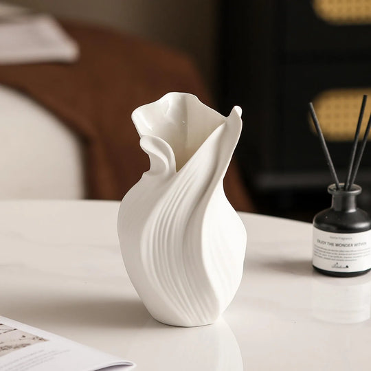 Creative Irregular Shape Ceramic Vase