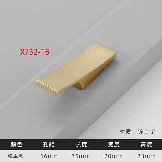 Modern Gold Kitchen Cupboard Handles – Decorative Chinese-Style Knobs