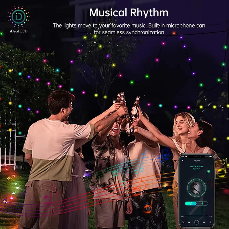 Dreamcolor Fairy String Lights USB RGB Smart APP Party Decoration