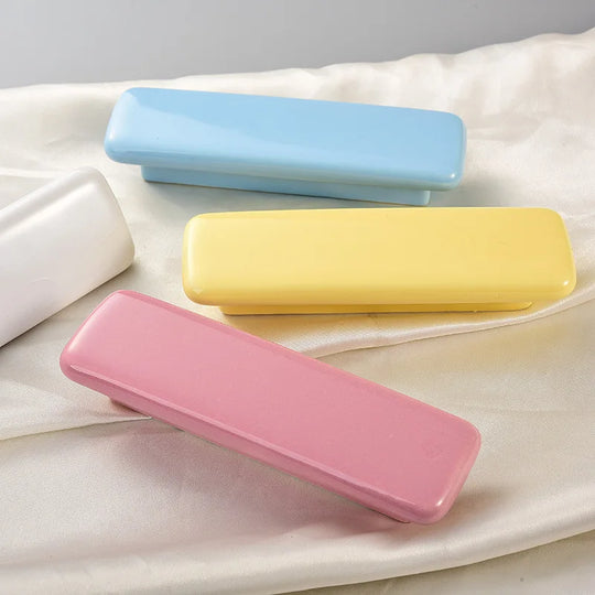 Macaron Series Ceramic Wardrobe Handles – Colorful Knobs for Furniture
