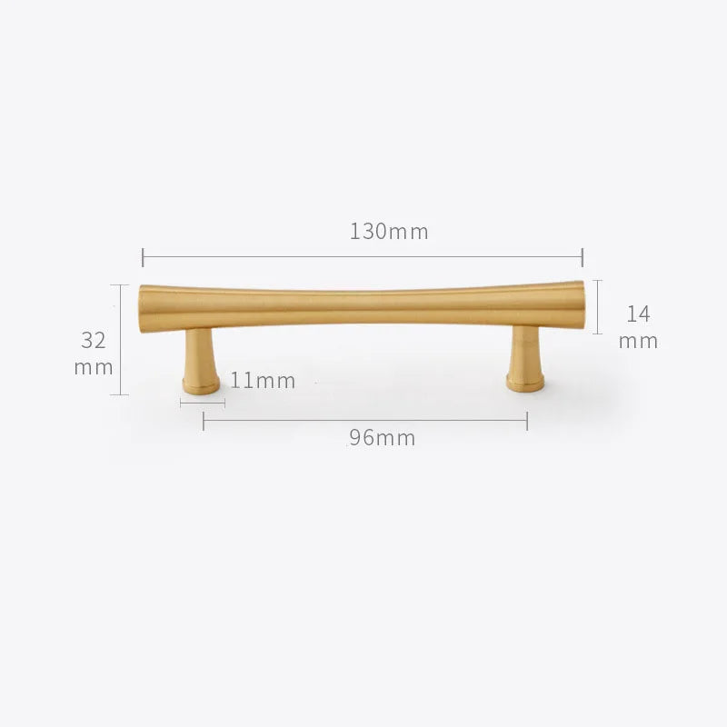 Gold Brass Dresser Handles – Modern Pulls and Knobs for Cabinets and Furniture