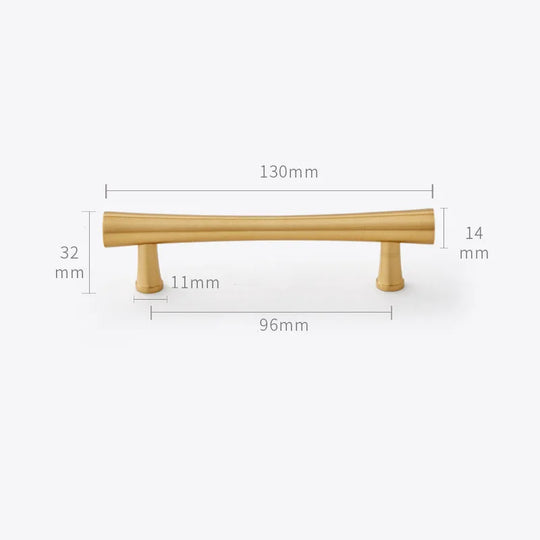 Gold Brass Dresser Handles – Modern Pulls and Knobs for Cabinets and Furniture
