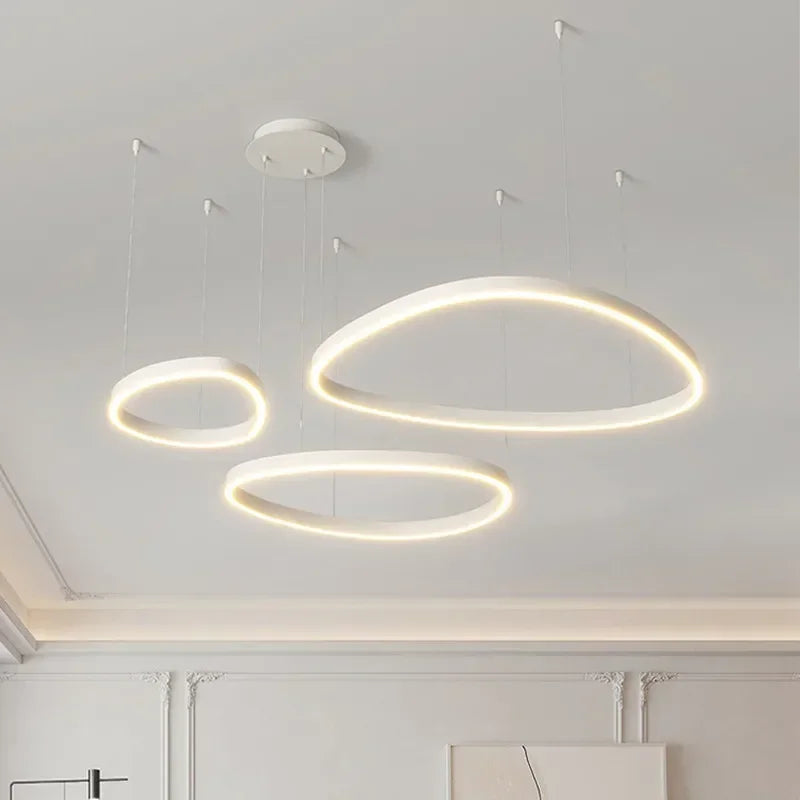 Sophia Nordic Irregular LED Pendant Light – Modern Minimal Lamp