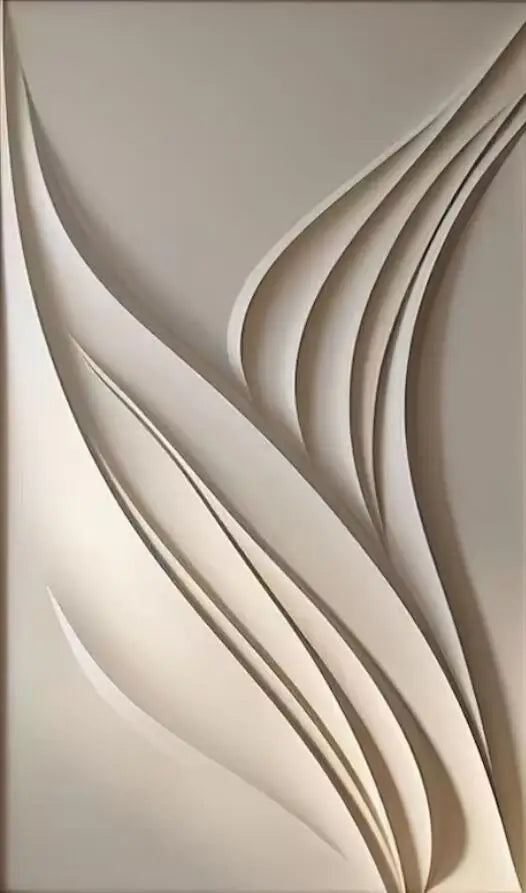 Large Abstract 3D Textural Canvas Wall Art Print