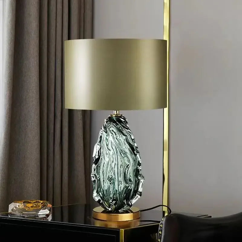 Designer Colored Glass Floor Lamp for Bedroom & Living Room