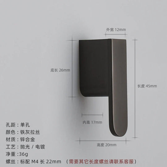 Luxury Zinc Alloy Cabinet Handles – Modern Drawer Pulls