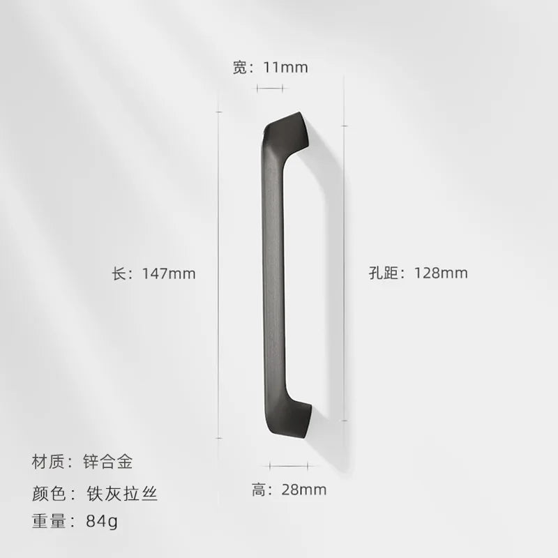 Modern Zinc Alloy Cabinet Handles – Kitchen Drawer Knobs