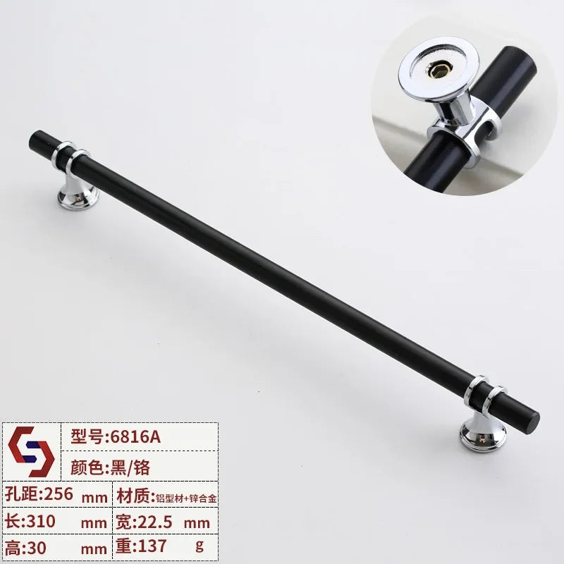 Modern T-Bar Cabinet Handles – Sleek Decorative Furniture Pulls