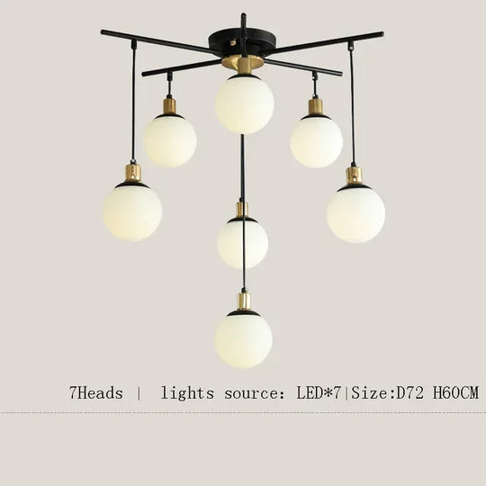 Creative Nordic LED Pendant Chandelier for Living Room