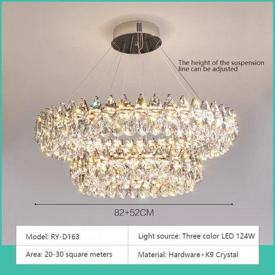 Modern Crystal Bar Pendant Light – Designer Silver Line-Shaped Ceiling Lamp