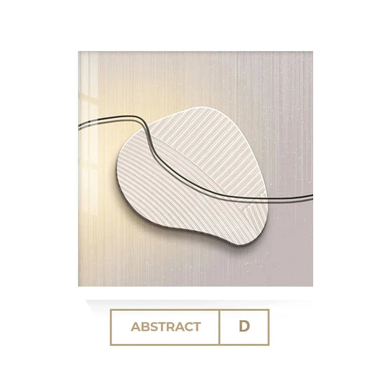 Nordic Stone Pebbles Square Abstract Canvas Wall Art Unframed