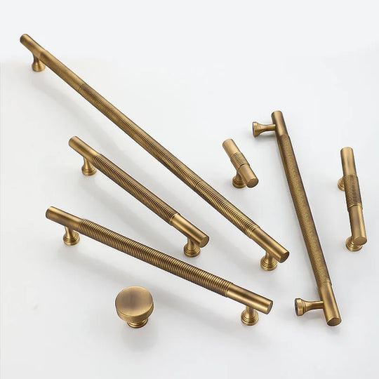 Brass Handles – Gold, Black, and Antique Bar Pulls and Knobs for Furniture
