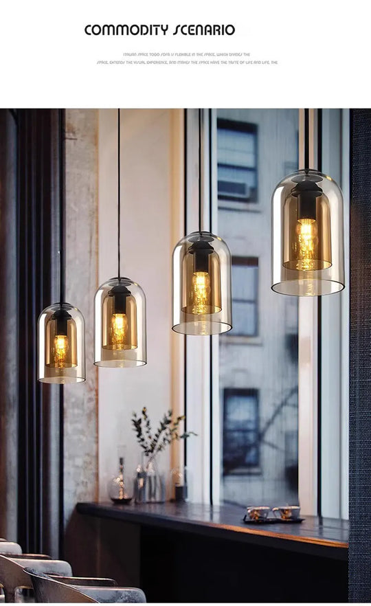 Callista – Nordic LED Pendant Light for Bar, Restaurant, Bedroom, and Foyer