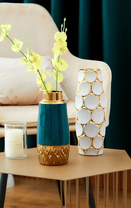 Ceramic Decorative Vase for Dried Flower Arrangement Home Decor