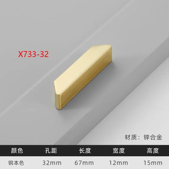 Modern Gold Kitchen Cupboard Handles – Decorative Chinese-Style Knobs