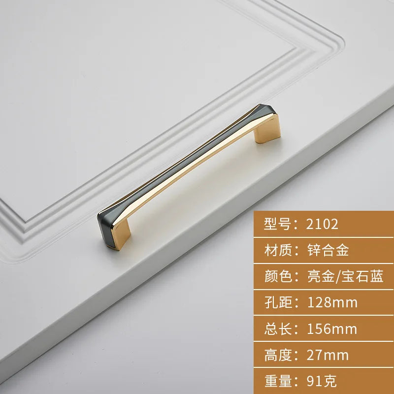 American Zinc Alloy Cabinet Handles – Solid Drawer & Wardrobe Pulls