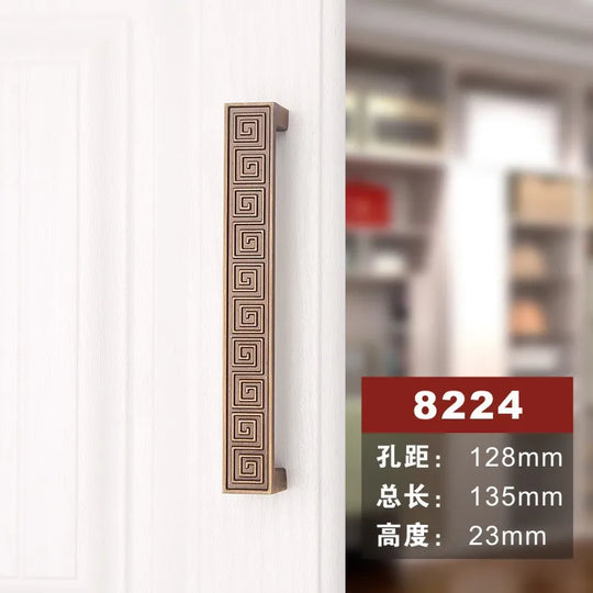 Antique Yellow Bronze Wardrobe Handles – Zinc Alloy Drawer Pulls