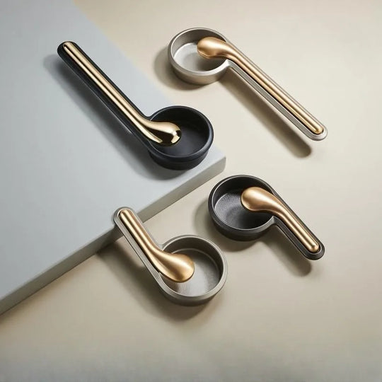 Modern Minimalist Zinc Alloy Handles – Invisible Embedded Cabinet Pulls