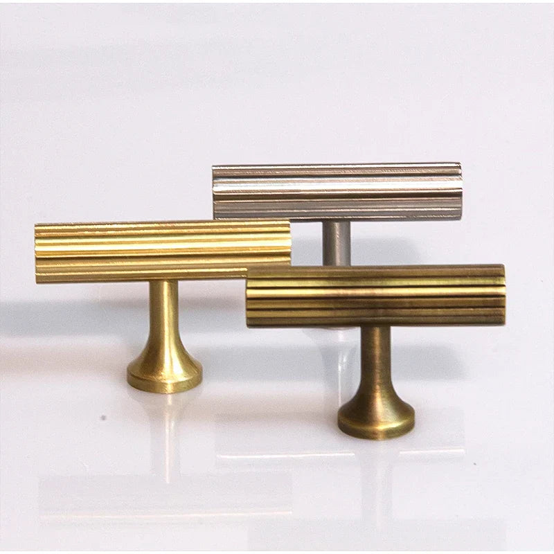 Brass Cabinet Handles & T-Bars – Modern Gold, Bronze & Nickel Finishes
