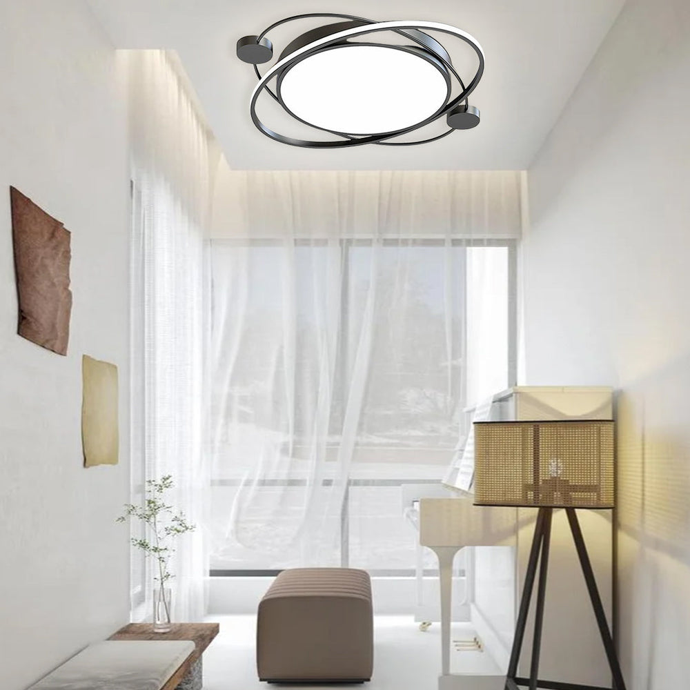 Circular Dimmable LED Nordic Ceiling Light Flush Mount Lighting