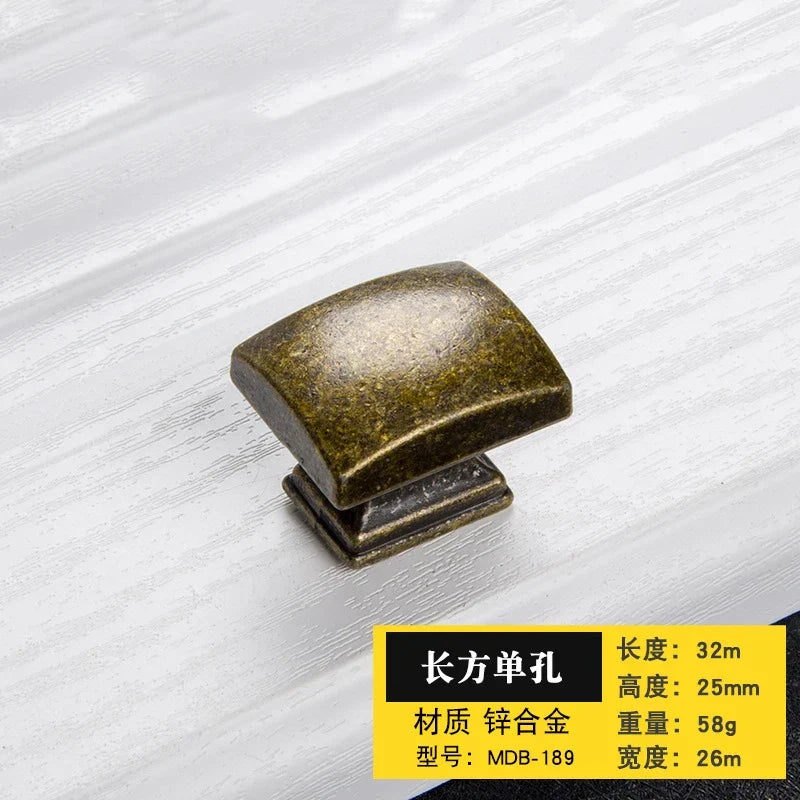 Antique Bronze Cabinet Handles – Retro Vintage Drawer Pulls