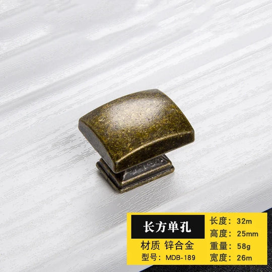 Antique Bronze Cabinet Handles – Retro Vintage Drawer Pulls