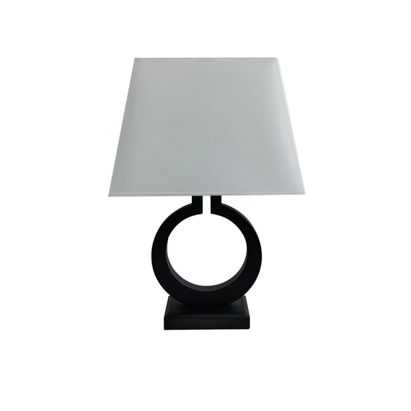 Luxury Gold Fabric Table Lamp for Living Room & Bedroom