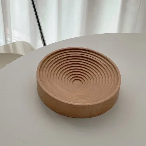 Japanese Style Wooden Tray for Modern Home Decoration