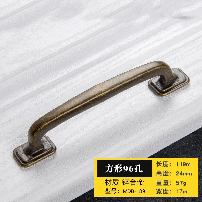 Antique Bronze Cabinet Handles – Retro Vintage Drawer Pulls