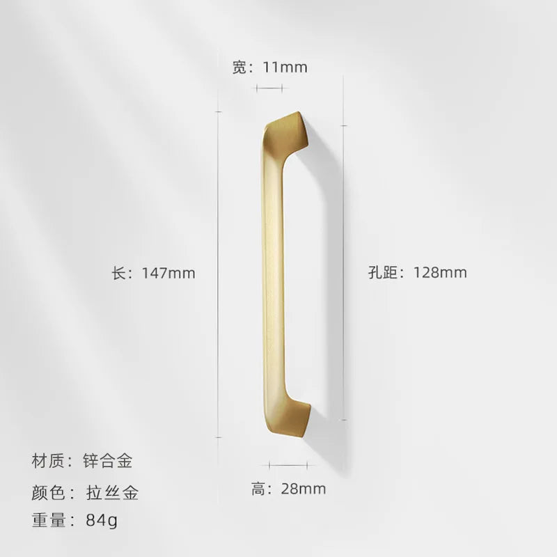 Modern Zinc Alloy Cabinet Handles – Kitchen Drawer Knobs
