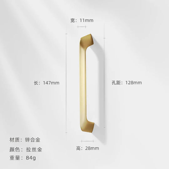 Modern Zinc Alloy Cabinet Handles – Kitchen Drawer Knobs