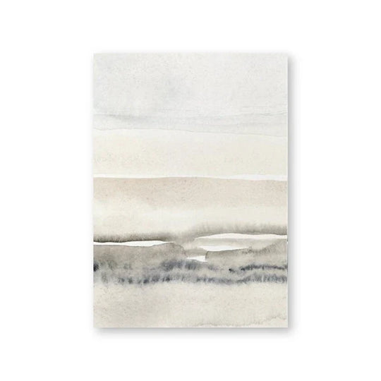 Minimalist Landscape Abstract Canvas Wall Art Print