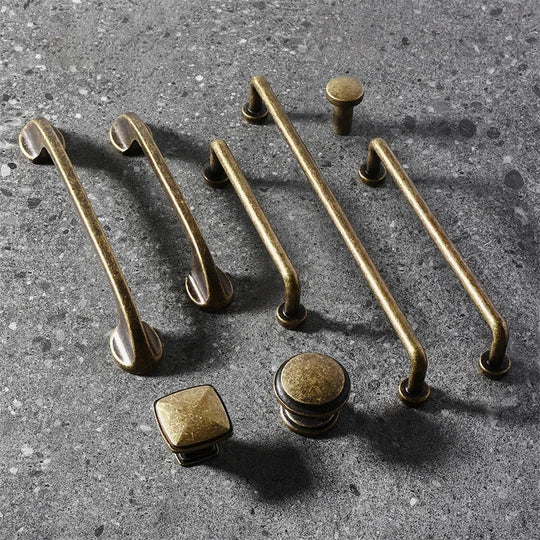 Antique Zinc Alloy Drawer & Cabinet Handles – Retro Vintage Pulls