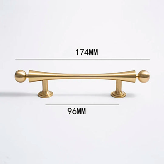 Gold Brass Cabinet Handles – Modern Pulls and Knobs for Furniture and Kitchen Doors