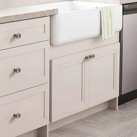 Modern Zinc Alloy Drawer Knobs – Single-Hole Cabinet Handles