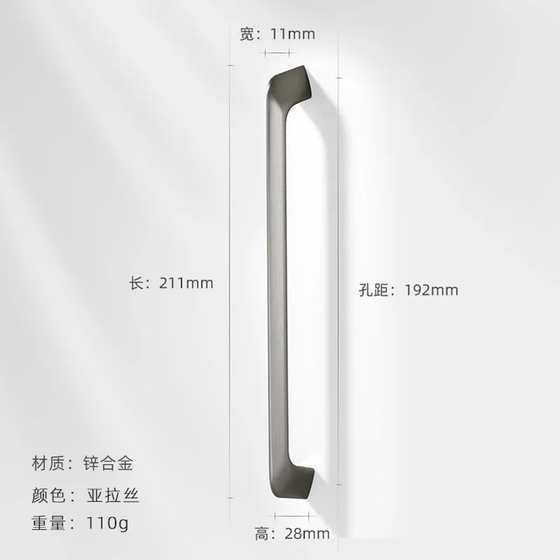 Modern Zinc Alloy Cabinet Handles – Kitchen Drawer Knobs