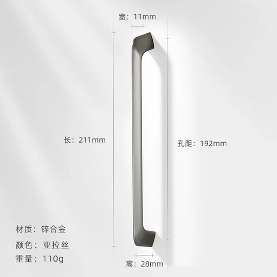 Modern Zinc Alloy Cabinet Handles – Kitchen Drawer Knobs