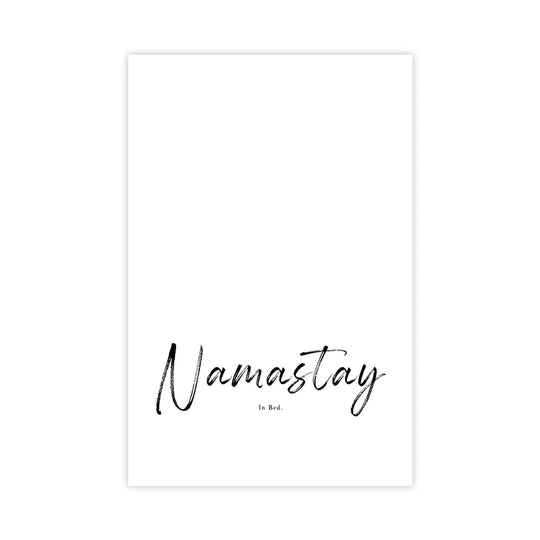 Minimalist Yoga Line Art Canvas Wall Art