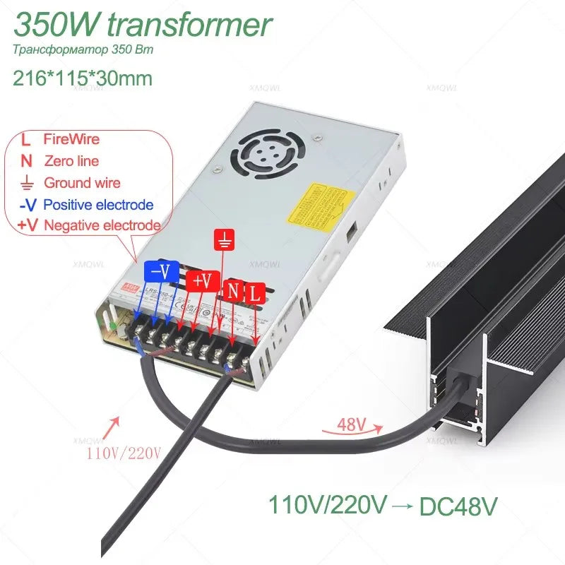 Smart Magnetic Track LED Light – Modern Dimmable Ceiling & Spot Lighting