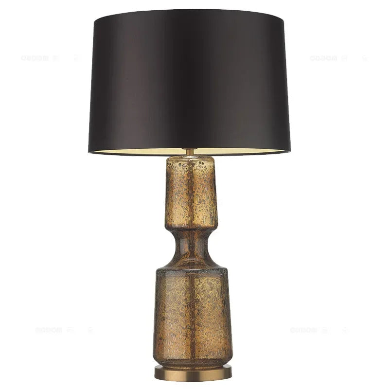 Postmodern Minimalist Glass Art Desk Lamp for Bedroom & Living Room