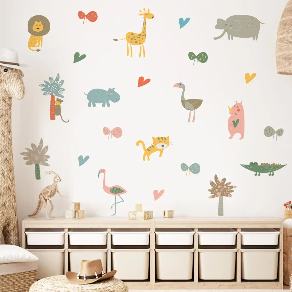 Safari Animal Wall Decals