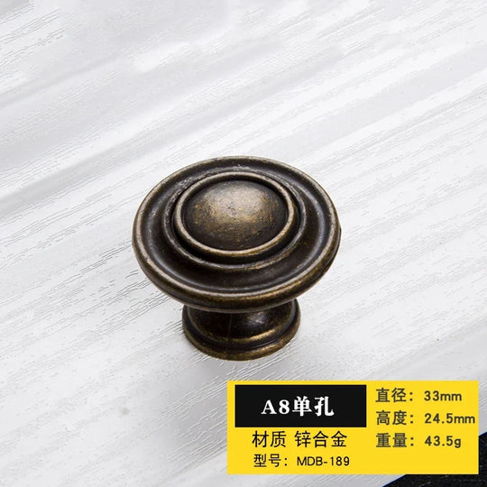 Antique Bronze Cabinet Handles – Retro Vintage Drawer Pulls