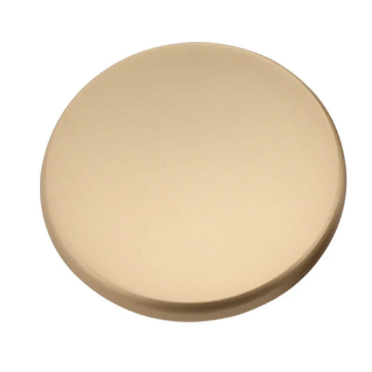 Modern Zinc Alloy Round Knob – Sleek Single-Hole Furniture Handle