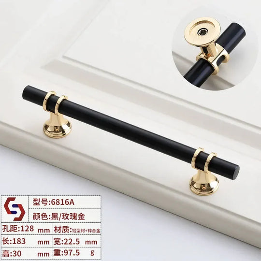 Modern T-Bar Cabinet Handles – Sleek Decorative Furniture Pulls