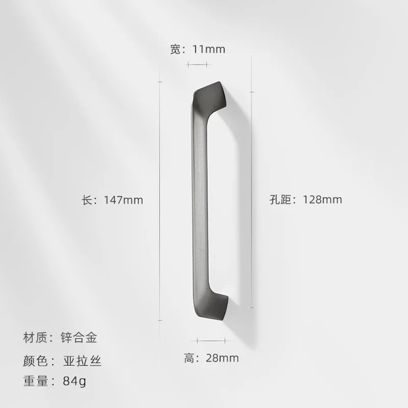 Modern Zinc Alloy Cabinet Handles – Kitchen Drawer Knobs